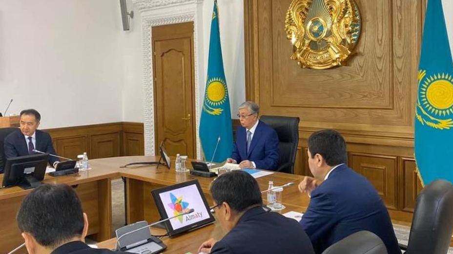 Президенттің төрағалығымен Алматы қаласын дамыту жөнінде кеңес өтіп жатыр