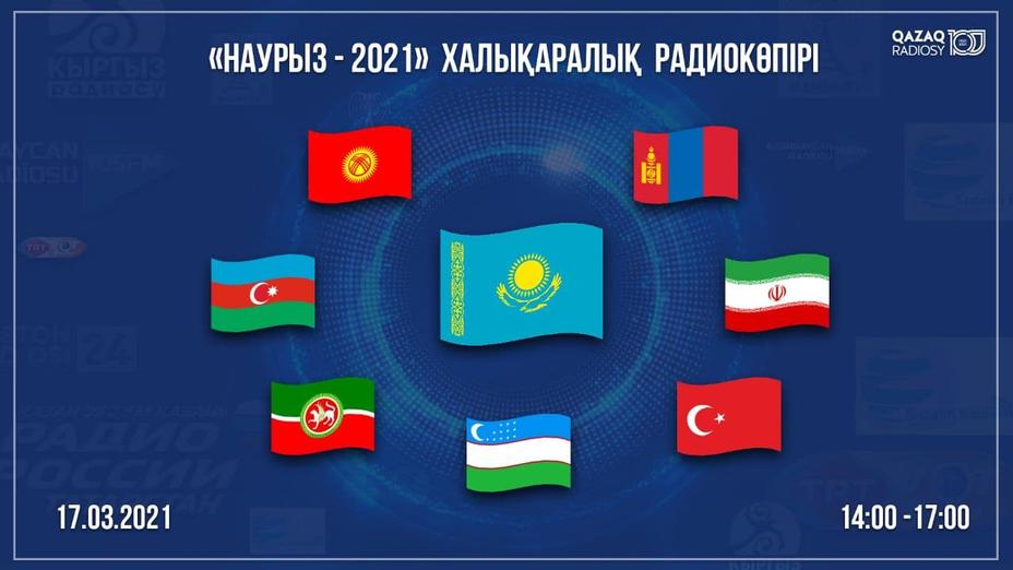 Қазақ радиосы «Наурыз - 2021» халықаралық радиокөпірін өткізеді