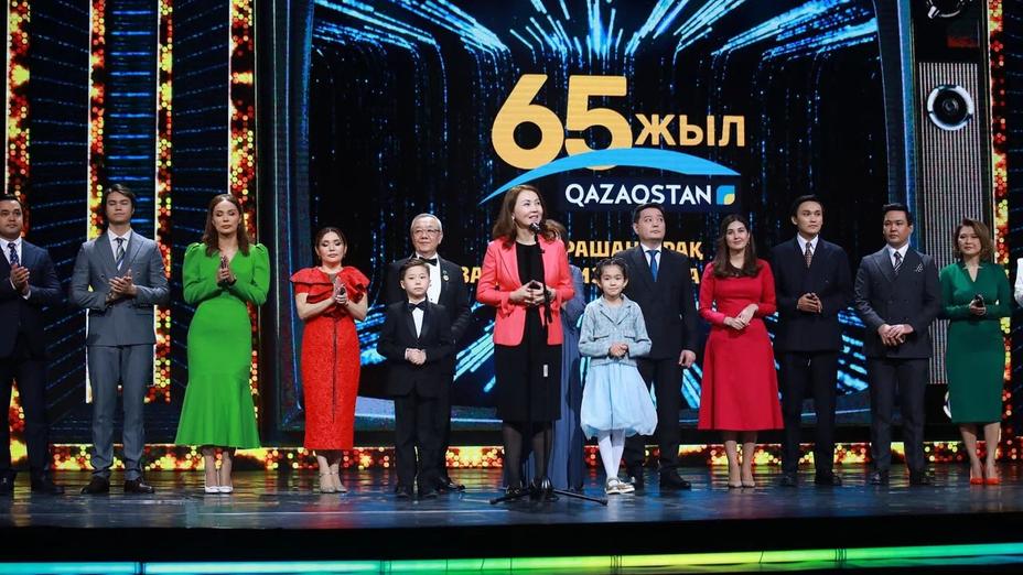 В Астане состоялось праздничное мероприятие в честь 65-летия телеканала «Qazaqstan»