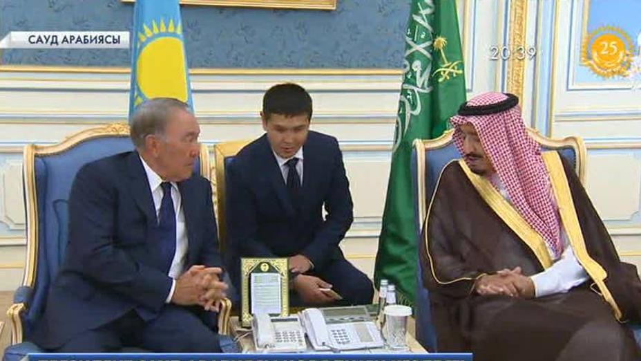Мемлекет басшысы Сауд Арабиясы Королімен кездесті
