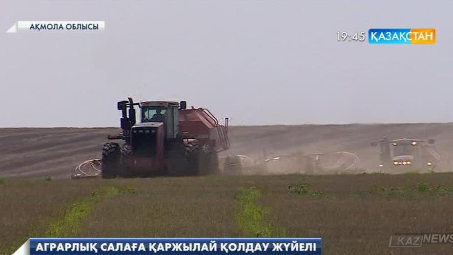 Аграрлық салаға қаржылай қолдау жүйелі