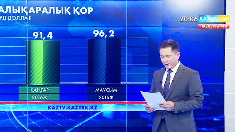 Қазақстанның халықаралық қоры 96,2 млрд долларға жетті