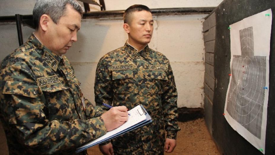Смотр-конкурс выявил лучших командиров батальонов Нацгвардии РК