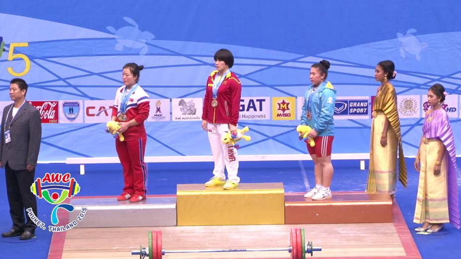 Майра Файзуллаева завоевала пятую медаль для Казахстана на чемпионате Азии по тяжелой атлетике