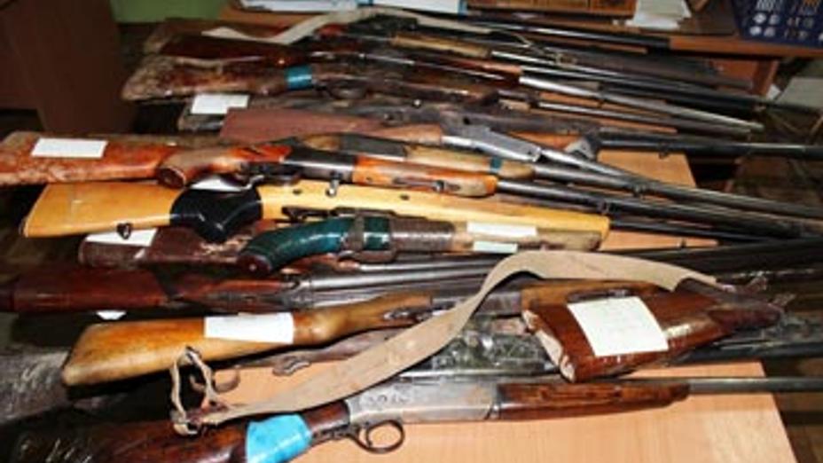 Полицейские ЮКО за 4 дня акции «Кару» изъяли 37 единиц незаконно хранящегося оружия
