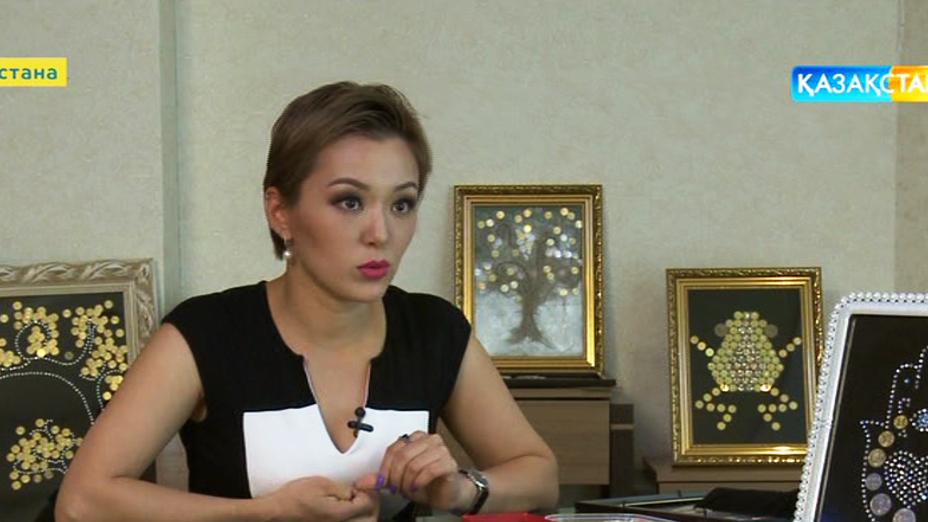 Тиындардан аппликация жасау әдісі