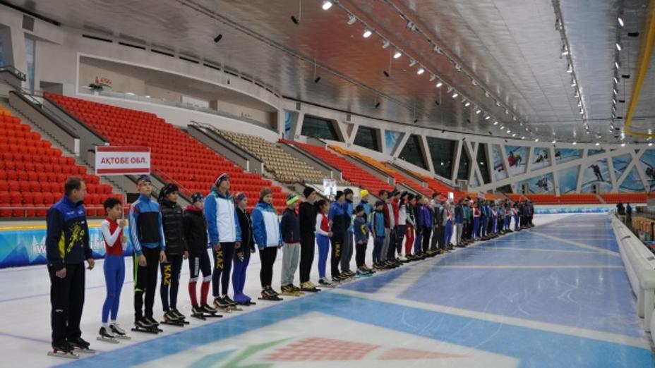 В «Алау» стартовал чемпионат Казахстана по конькобежному спорту