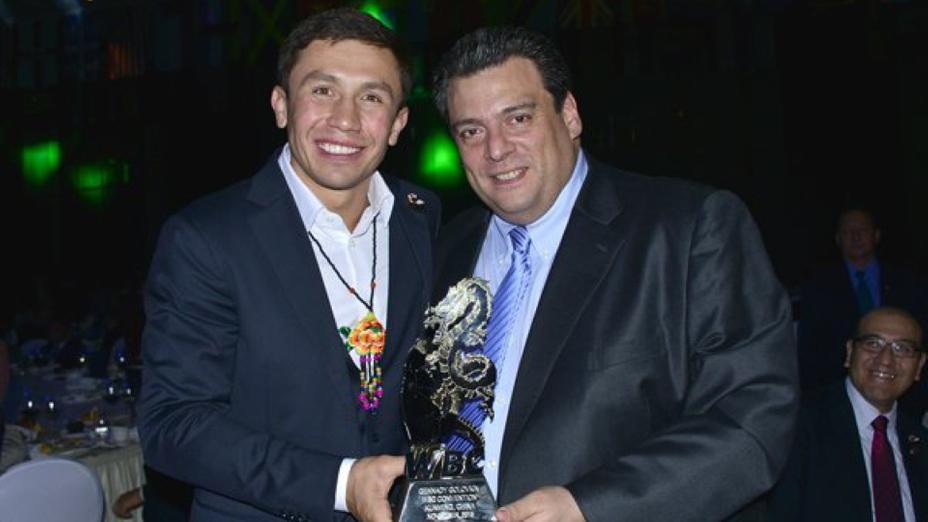 Геннадий Головкин WBC сыйлығын алды