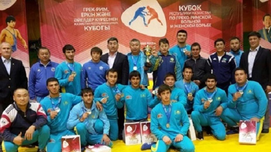Оңтүстік Қазақстан облысының палуандары грек-рим күресінен Қазақстан кубогін жеңіп алды