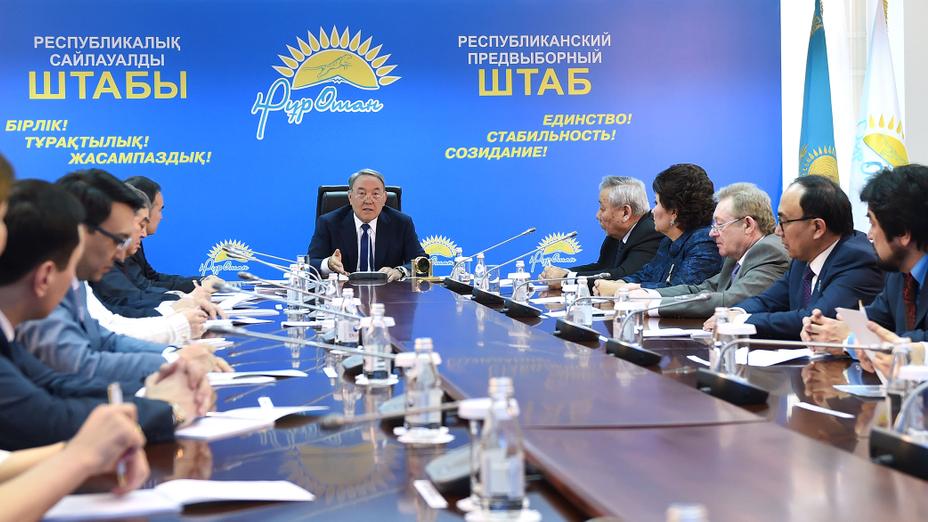 Н.Назарбаев: Әрбір сайлау – партия құрылысындағы жаңа баспалдақ