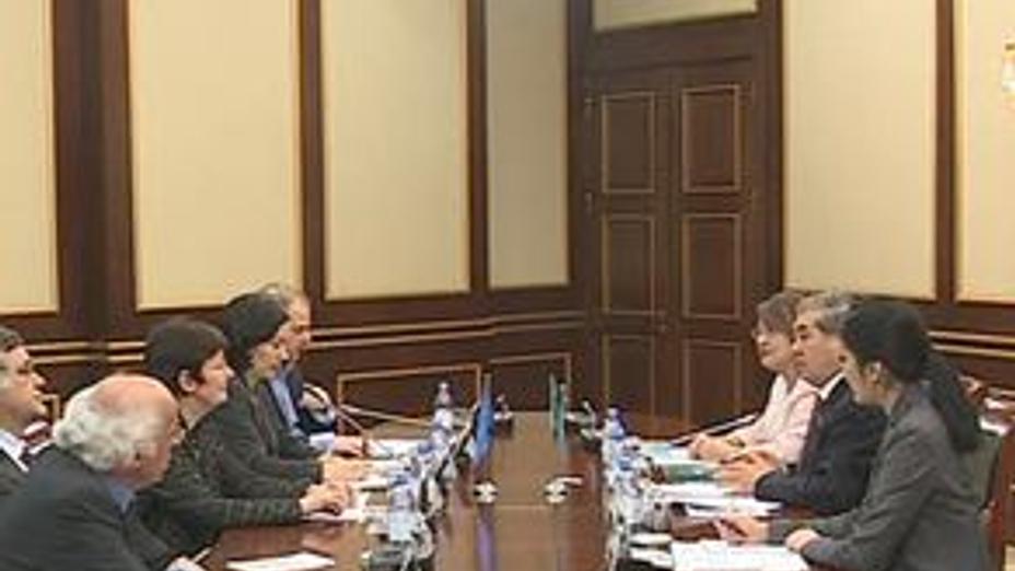 Қуаныш Сұлтанов Еуропарламент депутатымен кездесті