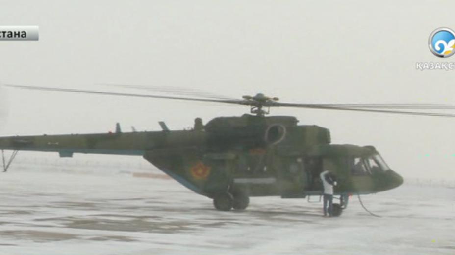 Әскери бөлімде әуе оқу-жаттығу жұмыстары өтті