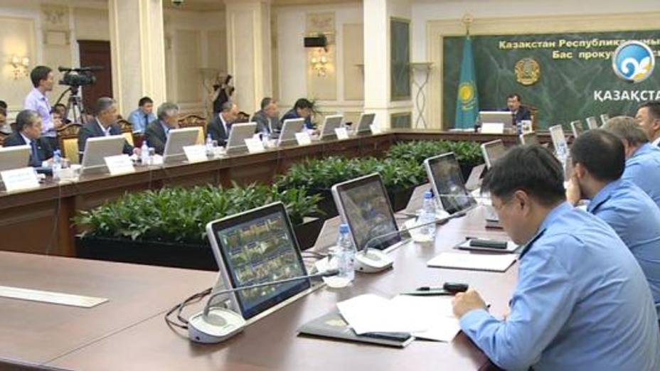 Бас прокуратурада жол қауіпсіздігі мәселесі қаралды