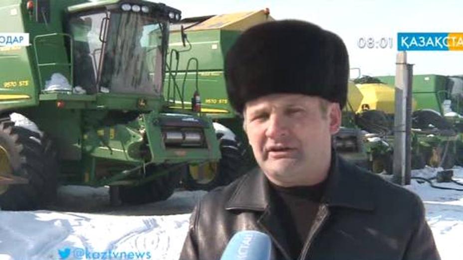 «Шербак» шаруа қожалығындағы 6 техника 6 мың адамды алмастырады