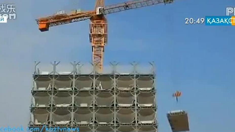 Қытайда 15 күнде 30 қабатты үй салынды