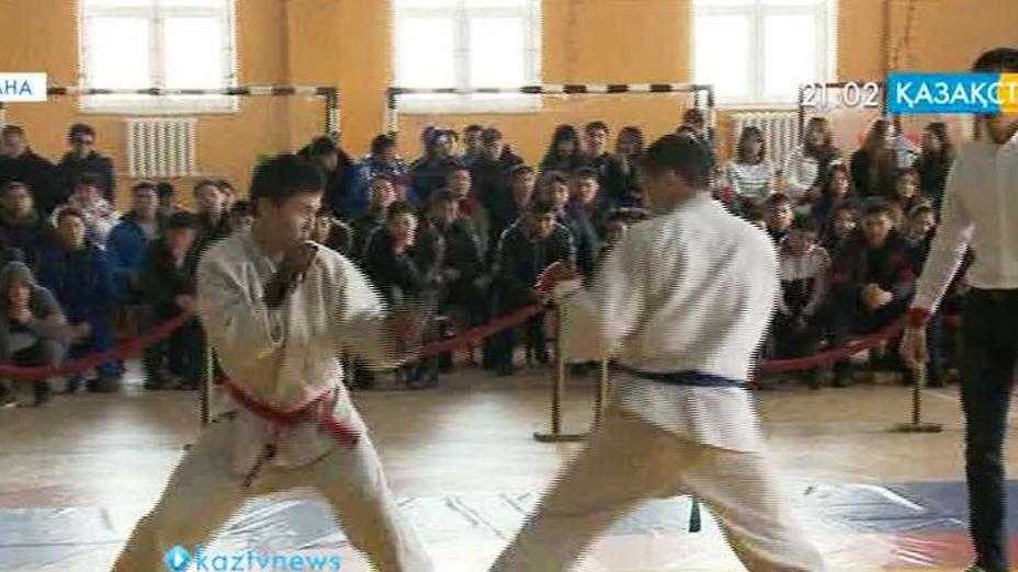 Астанада джиу-джитсудан республикалық жарыс басталды
