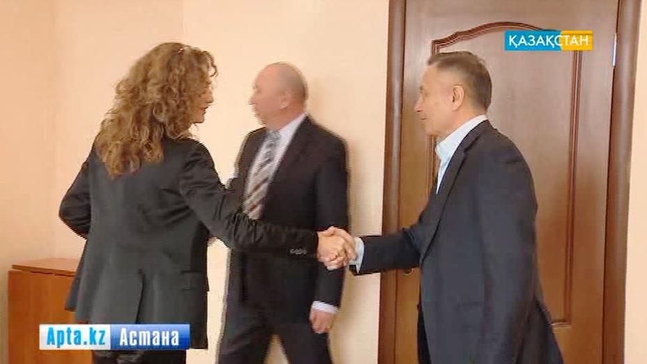 Әбілғазы Құсайынов ЕҚЫҰ миссиясының басшысы Корнелия Йонкермен кездесті