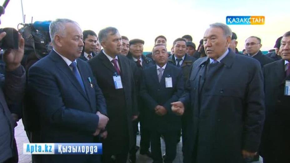 Елбасы Қызылорда облысына жұмыс сапарымен барды